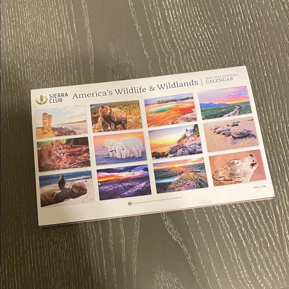 Sierra Club Wildlife & Wildlands Calendar